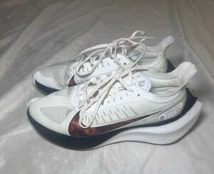 Zoom Gravity Women's Running Shoes Size 7.5 Sail White Brown Tortoise Shell